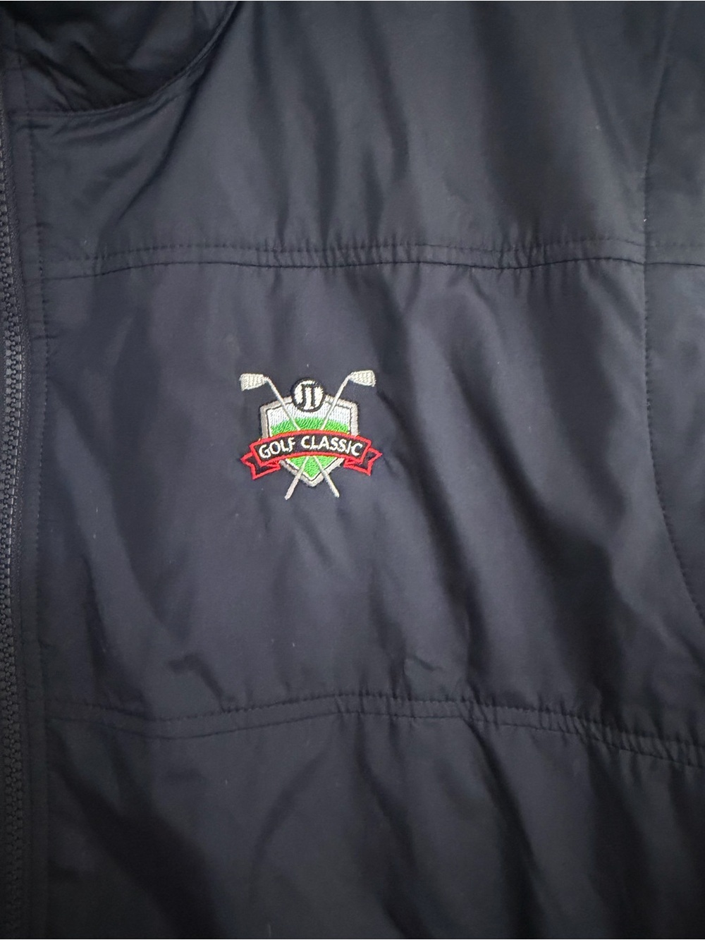 Cutter & Buck Men's Navy Golf Puffer Vest CB dry tec size XXL - Picture 7 of 10